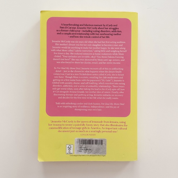 I’m Glad My Mom Died by Jennette McCurdy – Paperback - Picture 2 of 2
